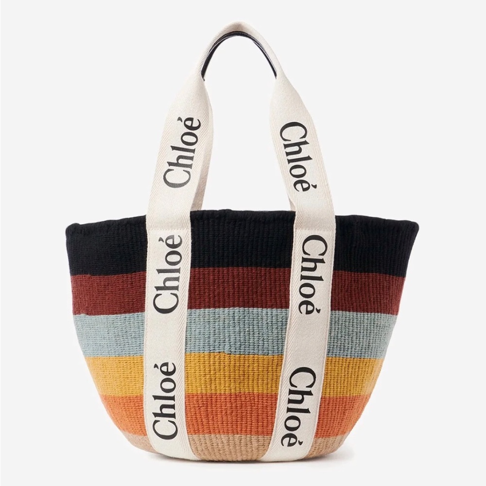Authentic Gentle Used Chloe large woody basket